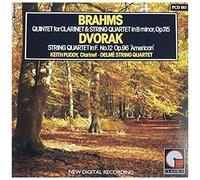 Brahms: Quintet For Clarinet & String Quartet In B Minor, Op. 115 / Dvorák: String Quartet In F. No. 12 Op. 96 'american