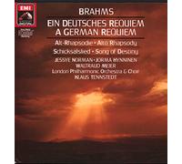 BRAHMS REQUIEM ALLEMAND Rhapsodie pour contralto- chant du destin Jessie NORMAN JORMA HYMMINNEN WALTRAUD MEIER