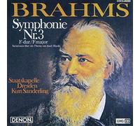 Brahms / Sanderling, Kurt - Brahms: Symphony 3 [Import]
