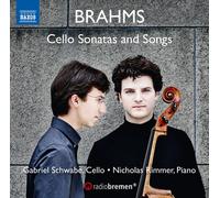 Brahms / Schwabe / R - Cello Sonatas & Songs [New CD]