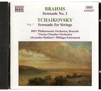 Brahms / Tchaïkovski – Sérénade n°1 / Sérénade pour cordes – NAXOS