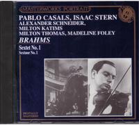 Brahms : Sestetto (Sextet) No 1/ Casals, Schneider, Katmis, Thomas, Foley - CD
