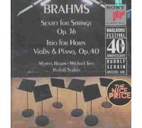 Brahms: Sextet Op. 36; Horn Trio [CD] NEUF
