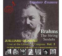 Brahms : Sextuors À Cordes/Live at The Library of Congress Vol.3