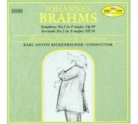 Brahms Sinfonie 3 & 2
