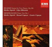 Brahms: Sonata for Two Pianos, Op.34b & Mendelssohn: Piano Trio No.1