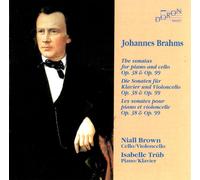 Brahms Sonatas for Piano and Cello - Sonates pour Piano & Violoncelle [Import]