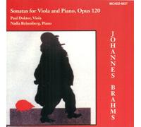 Brahms: Sonatas for Viola and Piano