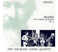 Brahms Sq'S 1, 2 / Colorado St.Q