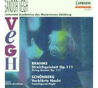 Brahms: Streichquintett, G-Dur, Op. 111 / Schonberg: Verklarte Nacht, Op. 4
