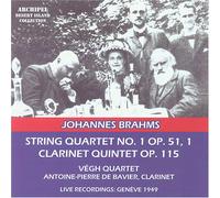 Brahms - String Quartet No 1 OP 51
