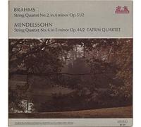 Brahms: String Quartet No. 2 in A Minor / Mendelssohn: String Quartet No. 4 in E Minor