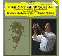 Claudio Abbado – Brahms : Symphonie n°3, Ouverture tragique - Schicksalslied – CD neuf