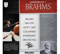 Brahms: Symphonie Nr. 1 c-moll op. 68 [Vinyl LP] [Schallplatte] [Vinyl] Bruno Walter & Columbia Symphony Orchestra