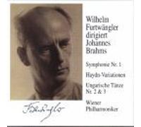 Brahms : Symphonie Nr. 1/Haydn-Variationen/Ungar. Tänze. Furtwängler, Wiener Phil.