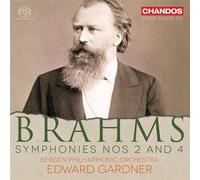 Orchestre philharmonique de Bergen, Edward Gardner – Brahms : Symphonies 2 et 4 – CD – NAXOS