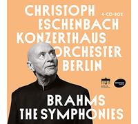 Brahms – Eschenbach / Konzerthausorchester Berlin – Symphonies – Coffret 4 CD (Edel)