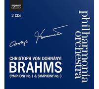 Brahms : Symphonies N°1 et N°3 / C.Von Dohnanyi