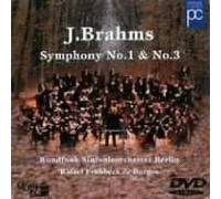 Brahms:Symphonies Nos.1 & 3 [l [Import allemand]