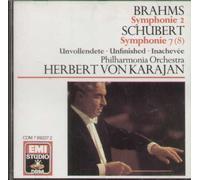 Brahms: Symphony 2/Schubert: Symphony 7/ Van Karajan