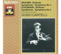 Brahms : Symphony 3; Schumann : Symphony 4