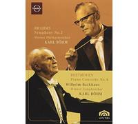 Brahms-Symphony n.2 / Beethoven-Piano Concerto n.4 [Import]