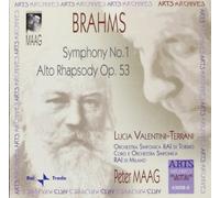 Brahms: Symphony No. 1 / Alto Rhapsody, Op. 53 by Lucia Valentine-Terrani (2005-12-27)