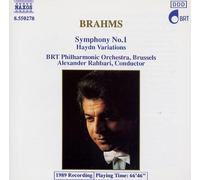 BRAHMS: SYMPHONY NO. 1 & OTHER