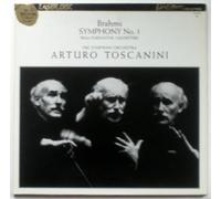 BRAHMS SYMPHONY NO.1 & WEBER OVERTURE - TOSCANINNI - LASERDISC
