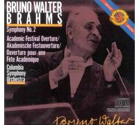 Brahms: Symphony No. 2 / ACADEMIC FESTIVAL OVERTURE -bruno walter (Conductor), columbia symphony orchestra (Orchestra)-PRE-BARCODE 1ST EDITION 1985