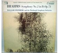 Brahms Symphony No. 2 in D, Op 73 - William Steinberg and the Pittsburgh Symphony Orchestra LP Record