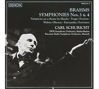 Brahms:Symphony No.3&4 [Import Allemand]
