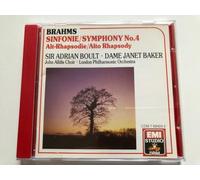 Brahms Symphony No.4 + Alto Rhapsody ; Janet Baker, John Alldis Choir, LPO/ Boult (EMI) [IMPORT]