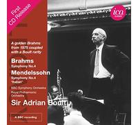 Brahms Mendelssohn: Symphony No. 4, "Italian