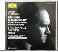 Brahms. Tchaikovsky: Violin Concertos. Oistrakh/Konwitschny