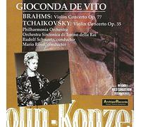 Brahms & Tchaikovsky : Violin Concertos Op. 35 & 77