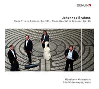 Münchner Klaviertrio, Widenmeyer – Brahms : Trio et Quatuor pour piano – Walter Genuin