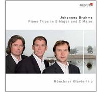 Münchner Klaviertrio – Brahms : Trios pour piano, op. 8 et op. 87 – Walter Genuin