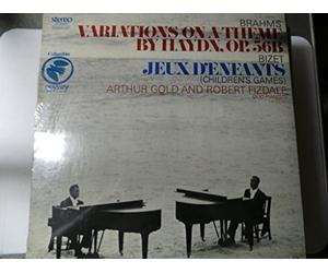 BRAHMS Variations on a theme by Haydn, op.56b - BIZET Jeux d'enfants, op.22--BRAHMS Johannes (Germania); BIZET Georges (Francia)-FIZDALE Robert (pianoforte); GOLD Arthur (pianoforte)-ODYSSEY-ODY 32160334