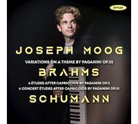 Brahms: Variations on a Thème by Schumann: 6 Studies Caprices & 6 Concert Études After Paganini
