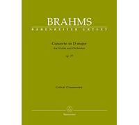 Brahms: Violin Concerto Op.77 (Critical Commentary)
