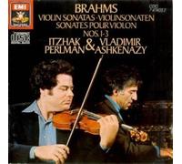 Brahms;Violin Sonatas NOS. 1 2 3 - PERLMAN / ASHKENAZY - 1985 FIRST EDITION