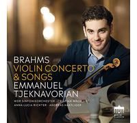 Brahms – Concerto pour violon et chansons – Edel