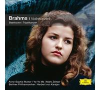 Anne-Sophie Mutter – Brahms : Concerto pour violon / Triple – CD – Neuf – Deutsche Grammophon
