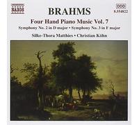 Brahms, vol.7 : Four Hand Piano Music