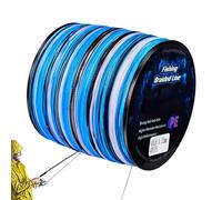Braid Fishing Lines Freshwater - 2,56 x 2,56 x 2,56 cm en fil de pêche portable pour basse | Angling Lines Professional | Colored Fishings Line | Portable Colored Angler Wire for Stream Lake River
