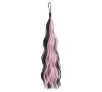 Braided Extension, Colored Ponytail, Long Braid Wig, Synthetic Hair Accessories, Natural Look Fake Hair Accessory Enhances Hairstyle Easy to Use Adds Fun Versatile Use Safe for Use Collectible