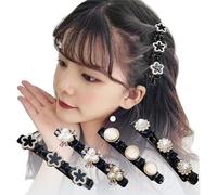 Braided Hair Clips - Sparkling Crystal Stone Braided Hair Clips (#1)