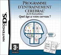 Nintendo – Jeu – Brain Age : Programme d'entraînement du Dr Kawashima – Nintendo DS