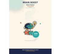 “BRAIN BOOST MEGA PUZZLE CHALLENGE VOLUME-2”: “MORE CROSSWORDS, WORD SEARCHES, SUDOKU & LOGIC PUZZLES TO KEEP YOUR MIND AT IT’S SHARPEST”